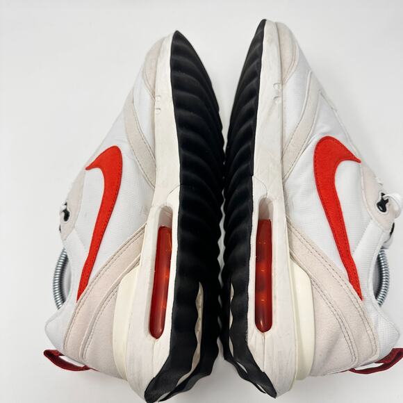 Womens Nike Air Max Dawn Shoes SZ 9 White Orange DZ4441-100 Casual Gym Running - Picture 12 of 15